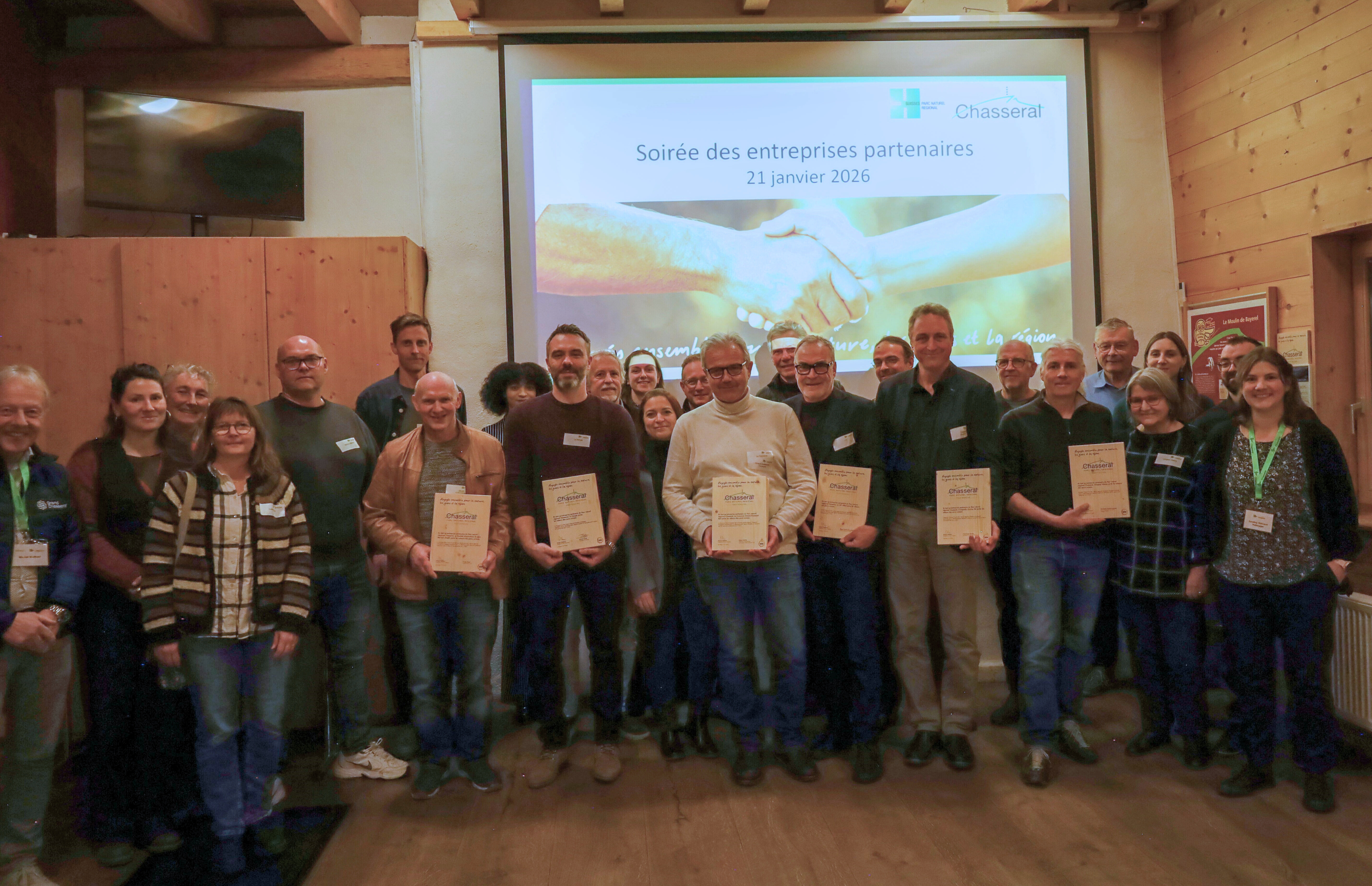 Neun Partnerunternehmen vom Naturpark Chasseral ausgezeichnet